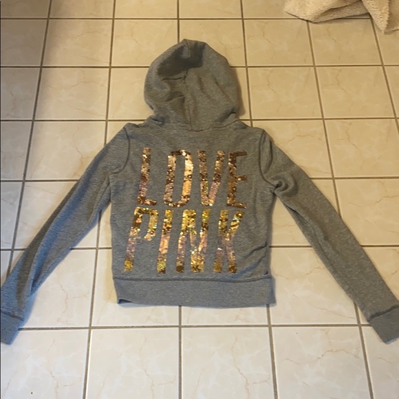 Sequin VS PINK Zip Up - Picture 6 of 8